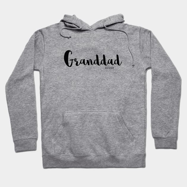 Granddad Pregnancy Announcement Hoodie by Bumblebee's Designs